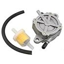 GOOFIT Outlet Vacuum Fuel Pump Assembly for GY6 50cc 125cc 150cc ATV Go Kart Scooter Moped 4 Wheeler Quad Bikes Dune Buggy