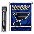 WinCraft St. Louis Blues Garden Flag with Pole Stand Holder