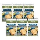 Partners Hors d'Oeuvre Crackers, Olive Oil & Sea Salt, 4.4 Ounce (Pack of 6), Made with Real Ingredients, Non-GMO, Kosher