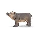 SCHLEICH 14831 Baby Hippopotamus Wild Life Toy Figurine for children aged 3-8 Years