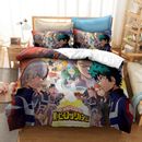 My Hero Academia Anime Doona/Duvet Cover Single/Double/Queen/King Size Bed Set