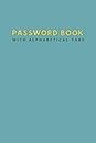 Password Book with Alphabetical Tabs: Password Keeper | Password Organizer | Password Book with Tabs | Internet Password Logbook with Alphabetical ... 6" x 9" Password Book Small ( Pocket Size )