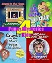 4 Funny Mysteries for Kids: Goosebumps, Gross Ghosts & Grammar for Growing Goblins (Mini-mysteries for Minors Book 7)