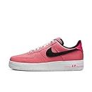 Nike mens Air Force 1 '07 LV8 Shoes, Pink Gaze/Black-white, 10