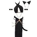 JasmyGirls Sexy Cosplay Lingerie Cat Egyptian Cleopatra Costume Halloween Princess Leia Role Playing Outfit Slave Maid Outfit Dress