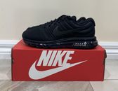 Nike Air Max 2017 Triple Black Womens Size US 7-12 Casual Shoes Sneakers NEW ✅