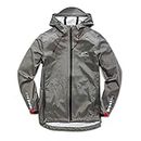 Alpinestars Men's rain Jacket, 100% Waterproof, Technical fit, Resist Charcoal, M