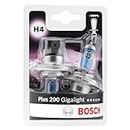 Bosch H4 Plus 200 Gigalight lampes de phare - 12 V 60/55 W P43t - 2 ampoules