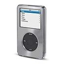 Gray Apple iPod Classic Hard Case with Aluminum Plating 80gb 120gb 160gb