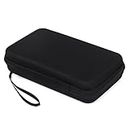 Unigear Large Pencil Box Case Storage for Colored Pencils, Gel Pens, Markers, Brushes, Craft Supplies - Semi-Hard EVA Carrying Pouch Case Only (Black)