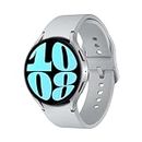 Samsung Galaxy Watch6 Smart Watch, Fitness Tracker, Bluetooth, 44mm, Silver, 3 Year Extended Warranty (UK Version)