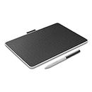 Wacom CTC 6110 One Medium Bluetooth Graphics Drawing Tablet, 9.9 x 7.1 inch; Compatible with Chrome, Mac, Windows & Android for Digital Art, Editing, Designs, with Creative Software & Training