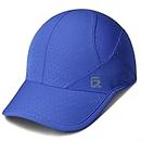 Sport Cap,Soft Brim Lightweight Waterproof Running Hat Breathable Baseball Cap Quick Dry Sport Caps Cooling Portable Sun Hats for Men and Woman Performance Cloth Workouts and Outdoor Activities Blue