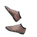 JIAHEY Tarz Kiz Sparkly Women Shoes, Ultra Comfortable Shiny Gem Mesh Flats, Glittery Stretchy Net Shoes (Color : Black, Size : 6)