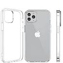 Keephone Crystal Clear Transparent Slim Hard Back Cover for iPhone 11 Pro, Anti Yellowing, Shockproof, Anti Scratch