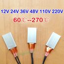 12V-220V Constant Temperature PTC Heater Element Thermostat Heating Plate Tablet