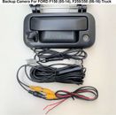 Backup Camera for Ford F150 04-14, F250/350 08-16 w Pioneer Sony JVC App Radios