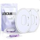 Dexcom G6 Adhesive Patches - Pack of 20 - Lexcam Waterproof CGM Overpatch - Color Clear