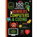 Usborne 100 Things To Know About Numbers Computers and Coding Childrens Book