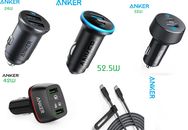 Anker FAST CHARGING USB-C TypeCar Charger for Apple iPhone 15 Pro 14 13 12 11Max