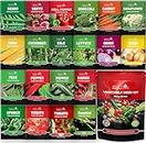 NatureZ Edge, 20 Variety, Survival Seeds for Planting Vegetables and Fruits, Survival Seed Vault, Doomsday Preppers Supplies, Gardening Seeds Variety Pack, Vegetable Seeds for Planting Home Garden…