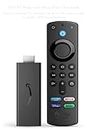Fire TV Stick with Alexa Voice Notebook: Remote (includes TV controls), free & live TV without cable or satellite, HD streaming device