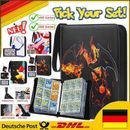 XXXL Sammelalbum für 400/900 Pokemon Karten 4-/9- Pocket Sammelmappe Ordner Heft