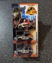 LOTE de 2 Jeep Wrangler #10 Jurassic Park 2022 Matchbox 93 1/con barras antivuelco