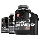 4,5kg Weight Gainer + 500g XXL Booster + 1000ml Amino Liquid Blutorange + Shaker