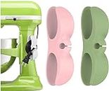 2 Pack Cord Organizer for Kitchen Appliances with Self Adhesive - Stick On Cord Organizer for Appliances, Cord Holder Cord Winder for Blender, Mixer, Pressure Cooker, Toaster, Air Fryer (Pink/Green)