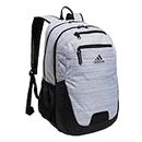 adidas Foundation 6 Backpack, Two Tone White/Black, One Size, Foundation 6 Backpack