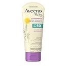 Aveeno Baby Mineral Sunscreen Lotion SPF 50-100% Naturally Sourced Zinc Oxide for Sensitive Skin - Water Resistant - 88 mL(packaging may vary)