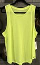 NWT: Old Navy Active Go-Dry Tank, With Mesh Trim, Bright Yellow, Size XL