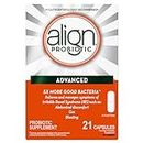 Align Advanced Probiotic Digestive Support, IBS Symptom Relief : Gas, Abdominal Discomfort, Bloating, Helps Healthy Intestinal Flora, 21 Capsules
