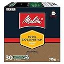 Melitta 100% Colombian Medium Roast K-Cup Pods 30 Ct, 100% Colombian, 315 Grams