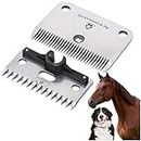 Pet & Livestock HQ Replacement Dog Clipper Blades 380W Electric Shaver, Trimmers and Oster Precision Horse Grooming Shears - Thick Matted Hair & Coats - Detachable, Honed, Professional Fur Shaving