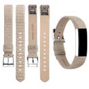 Reloj de pulsera para mujer fitness para correas de cuero de repuesto Fitbit Alta/Alta HR