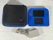 Nintendo 2DS Black/Blue Handheld Console w/ Charger