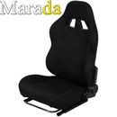 Mareada Double Slide Bucket Seats Gaming Chair Reclining Backrest Racer Seat 