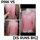Pink Victoria's Secret Tops | (2) Pink Victorias Secret Hoodie Sweatshirts | Color: Gray/Pink | Size: Various