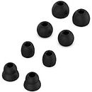Aiivioll Replacement Silicone Eartips Earbuds Eargels Compatible for Beats by dr dre Powerbeats Pro Wireless Earphones (Black)