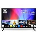 Ferguson 50 inch Smart WebOS Full HD TV with Freeview Play FreeSat, Bluetooth, Disney+, Netflix, Apple TV+, Prime Video, Paramount+, BBC iPlayer Frameless Bezel Made in the UK (2023 model)