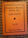 Rare Vintage Century Moore Stove Co. 1936 Catalog - Kansas City Missouri