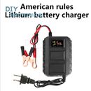 Car Battery Lead Acid Charger Automobile 12V 20A Intelligent LCD US