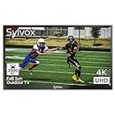 SYLVOX 55'' Full Sun Outdoor TV Waterproof 4K Television, 2000nits All Metal Corrosion Resistant, with Wireless Connection & Wi-Fi, for Outdoor All Area, Pool Series OT55A1KAGE 2023