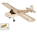 RC Plane Laser Cut Balsa Wood Airplanes Kit NEW J3 Piper Cub Frame Without Cover