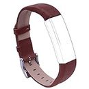 Megkhla Replacement Accessory Metal Leather Nylon Watch Bands for Fitbit Alta HR Fitness Tracker