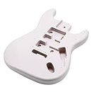 JD.Moon Electric Guitar Body for Fender ST Strat Guitar Accessory DIY Poplar HSH Guitar Body White