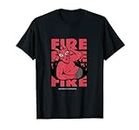 Humor Only Demons Fire oculto Camiseta