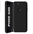 REALCASE iPhone 6 / 6s Back Cover Case | Soft Silicone Slim Back Cover Case for Apple iPhone 6 / 6s (C-Black)